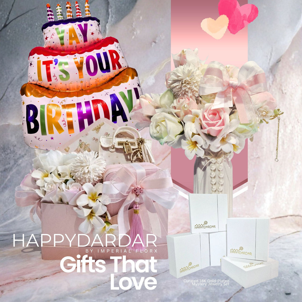 The Birthday Blooms & Mystery Set
